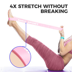 ยางยืดออกกำลังกายแถบยางยืดขนาดเล็กสำหรับออกกำลังกายในบ้าน - Product Image 5