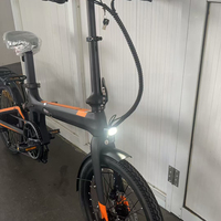 Joyebikes vélo électrique 250w 350w Lithium fibre de carbone vélo électrique pliant avec assistance au pédalage E Bike/cyclomoteur électrique