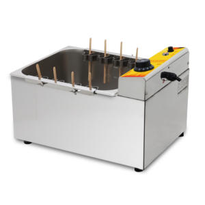 Keju Korea <span class=keywords><strong>Hot</strong></span> <span class=keywords><strong>Dog</strong></span> Stik Mesin <span class=keywords><strong>Hot</strong></span> <span class=keywords><strong>Dog</strong></span> Mozzarella Mesin Penggoreng Dalam Anjing Jagung - Product Image 2