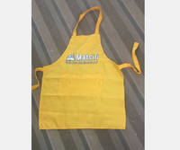 Tablier publicitaire portable en polyester avec impression sérigraphique et logo personnalisé
