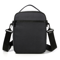 Sac Messenger Vintage en Toile Éco-responsable pour Hommes avec Détail en Liège Sling Personnalisé Trajet Quotidien OEM