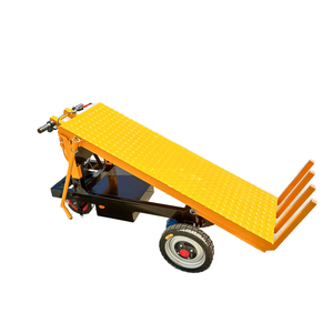 निर्माण मशीनरी के लिए थोक 1000 किलोग्राम बैटरी संचालित इलेक्ट्रिक डंपिंग कार्ट भारी भार परिवहन ट्रॉली - Product Image 4