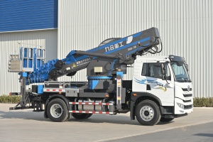 Nguồn nhà sản xuất mới trên không nâng thẳng Kính thiên văn bùng nổ xe tải Gắn điện trên không làm việc nền tảng sử dụng - Product Image 2