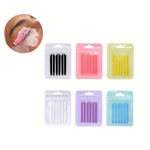 6 uds varillas de silicona multicolores protectores de elevación de pestañas herramientas de elevación de pestañas DIY y almohadillas de rizador de rodillo para <span class=keywords><strong>rizos</strong></span> permanentes <span class=keywords><strong>perfectos</strong></span> - Product Image 5