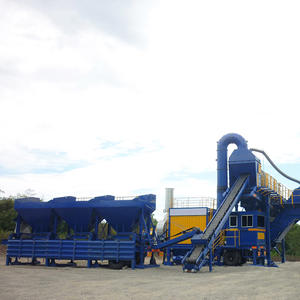 20-100TPH Planta mezcladora de tambor de asfalto integrada móvil Planta mezcladora de asfalto continua Planta mezcladora de alquitrán - Product Image 1