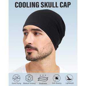 Gorra de refrigeración personalizada para hombres y mujeres, transpirable, de malla, deportiva, para usar bajo el casco, diseño 3D, para ciclismo y running de verano. - Product Image 6