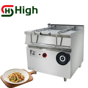 Sartén Comercial Inclinable de Alto Rendimiento, Duradera, Confiable, de Operación Segura y Cocción Rápida para Procesamiento de Alimentos - Product Image 6
