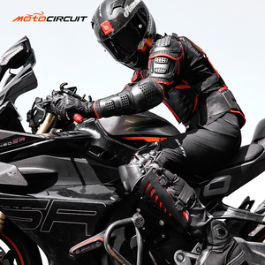 بدلة حماية للدراجات النارية Motocircuit GT201 مصنوعة من مواد PE/EVA معتمدة للسلامة مع واقيات للركبة قابلة للتعديل وقابلة للتنفس - Product Image 6