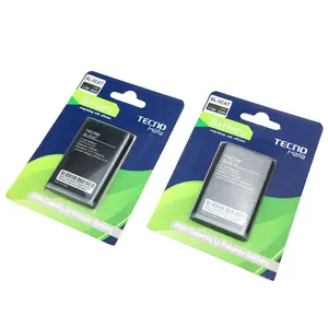 Boîte d'emballage personnalisée pour batterie pour téléphone, plastique transparent, emballage blister par pression à chaud, 10 pièces