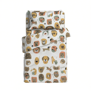 Ensemble de draps Cani Uk en coton 100% - Taille simple - Motif chien - Product Image 3