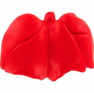 ลูกบอลคลายเครียดทำจาก PU ของเล่นนุ่มนิ่มรูปทรงปอดสำหรับการพักผ่อนและบรรเทาความเครียดโลโก้ได้ตามต้องการ - Product Image 1