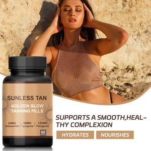 Complément <span class=keywords><strong>de</strong></span> <span class=keywords><strong>bronzage</strong></span> oral fixateur <span class=keywords><strong>de</strong></span> couleur longue durée OEM, capsules <span class=keywords><strong>de</strong></span> <span class=keywords><strong>bronzage</strong></span> unisexe, 60 unités, à base d'ingrédients naturels - Product Image 3