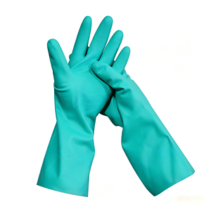 Gants en nitrile non doublés CITICITY Heavy Duty 15 mil |   Gants de travail de sécurité industrielle résistants aux produits chimiques - Product Image 1