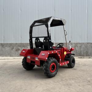 1800W Haute Puissance Rougeoyante Enfants Ride-On <span class=keywords><strong>Tracteur</strong></span> <span class=keywords><strong>Remorque</strong></span> Tout-Terrain Jouet Intérieur pour Parcs Aventure Centres Commerciaux Fermes 48v Métal - Product Image 6