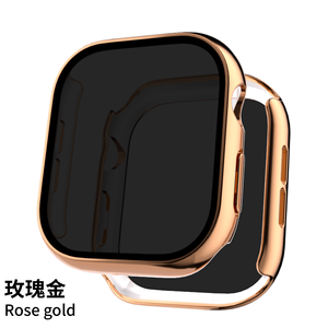 Nouveau Design protecteur de confidentialité boîtier de montre pour <span class=keywords><strong>Apple</strong></span> Iwatch S10 couvercle de montre en verre 42mm 46mm placage PC <span class=keywords><strong>coque</strong></span> de protection - Product Image 5