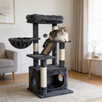 Tour griffoir multi-niveaux de luxe pour chat, idéale pour l'intérieur - Vente en gros