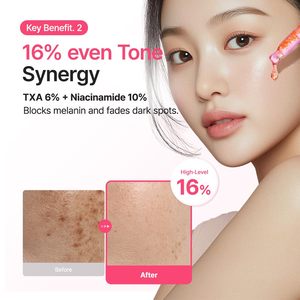 PURITO TXA 6% + Niacinamide 10% + Retinal Facial Serum for Home Use Targets Dark Spots Hyperpigmentation Uneven Tone All <b>Skin</b> - Product Image 5