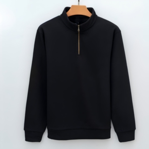 Sudaderas deportivas al por mayor con media cremallera y estilo atlético para marcas de ropa deportiva - Product Image 1