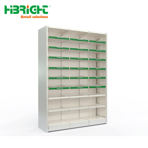 Estante de exhibición de Medicina de Farmacia de Servicio Ligero de un solo lado personalizado de gama alta para tienda de químicos y supermercados - Product Image 4