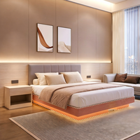 Ensemble complet de meubles de chambre d'hôtel : lit, table de chevet, armoire, meuble TV – Prix usine OEM/ODM pour chambres d'hôtel 3 à 5 étoiles