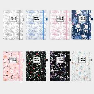 Planificador <span class=keywords><strong>de</strong></span> PU con impresión completa A5, diario <span class=keywords><strong>de</strong></span> negocios semanal y mensual, cuaderno lácteo con lazo para bolígrafo, envío rápido disponible - Product Image 2