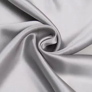 Prix usine gros élastique acétate tissu satin teint tissu 125gsm