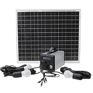 Yogu khẩn cấp dự phòng cung cấp điện 220V/USB/bóng đèn lỗ năng lượng mặt trời + Nguồn điện sạc 3 dòng ánh sáng mất điện khẩn cấp - Product Image 1