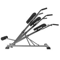 Équipement de fitness réglable à usage domestique vers le haut de l'entraîneur du dos abdominal banc d'abdos Hyper Extension inverse chaise romaine