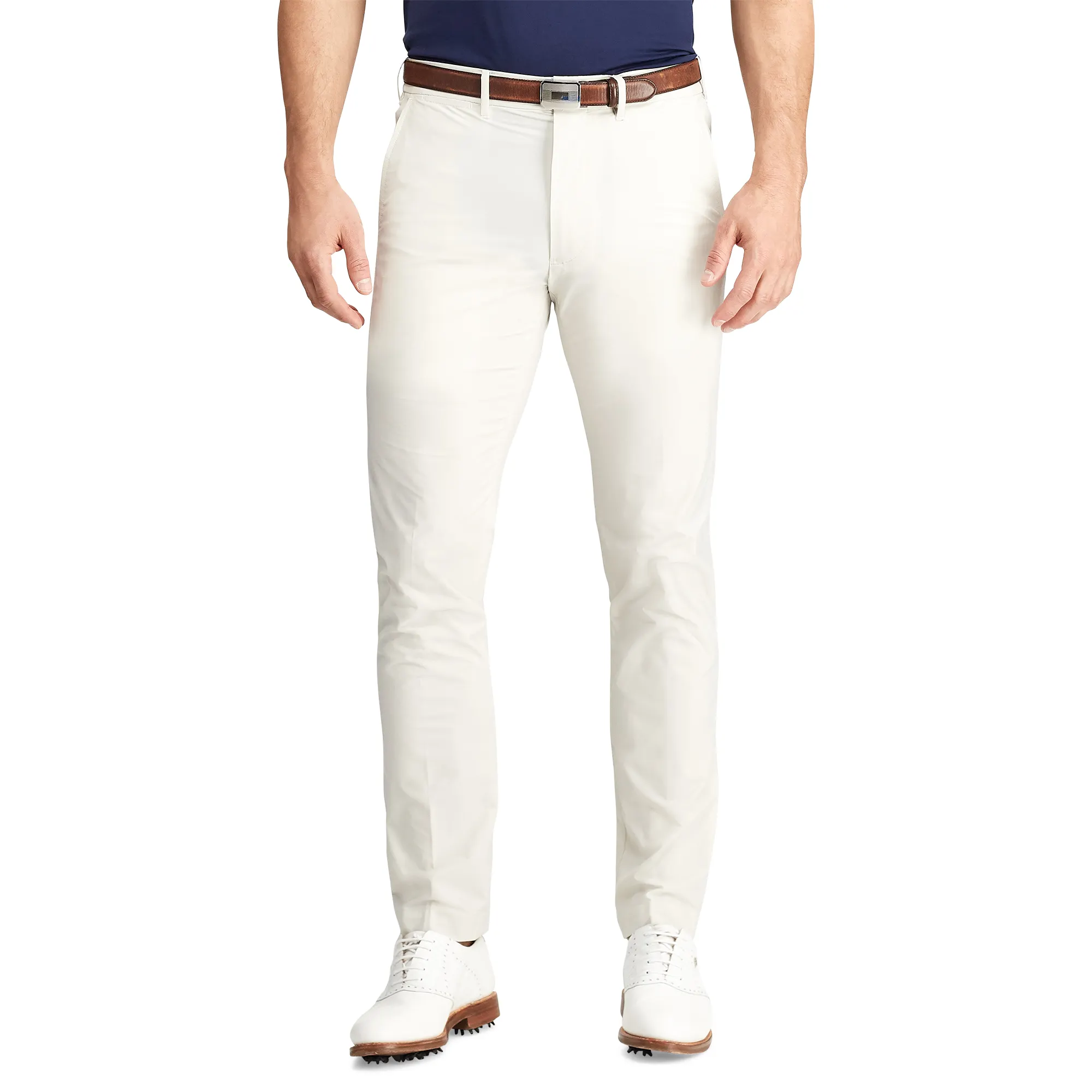 Pantalones de Golf elásticos para hombre, pantalones de Golf elásticos, ajustados y secos, color blanco y negro, Oem, venta al por mayor
