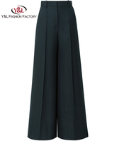 OEM & ODM Pantalons de bureau pour femmes de haute qualité personnalisés 100% coton Pantalon respirant Pantalon de travail pour la saison d'automne