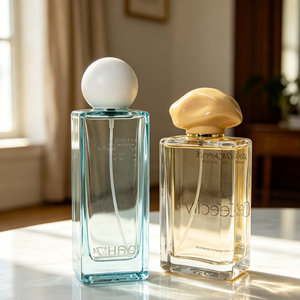 Nouvelle arrivée, flacon vaporisateur de parfum à fine brume, bleu, <span class=keywords><strong>rose</strong></span>, transparent, <span class=keywords><strong>blanc</strong></span>, flacon atomiseur de parfum de voyage en verre - Product Image 3