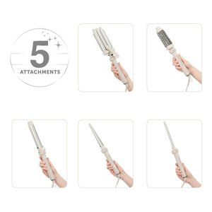 เครื่องจัดแต่งทรงผม TRENDOLOGY 5in1 สีเบจ CI41MS5 90W - Product Image 5