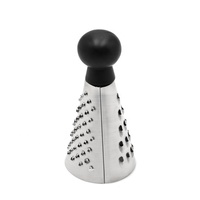 Accessoires de cuisine, râpe manuelle en acier inoxydable de 3 pouces pour l'ail/la carotte/les légumes/le fromage, indispensable pour la maison