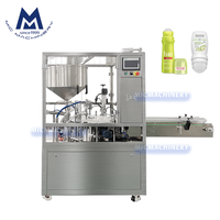 Bouteille d'huile essentielle de parfum automatique, bâton de déodorant en rouleau sur machine de remplissage