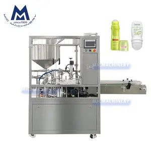 Automatic fragrance essential oil bottle deodorant stick roll on filling machine