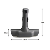 Piège à souris en plastique en forme de T pour usage intérieur, appât pour rats et rongeurs, noir