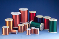 Fil auto-adhésif de 0,012 à 0,8 mm, fil de cuivre émaillé auto-adhésif pour bobinage