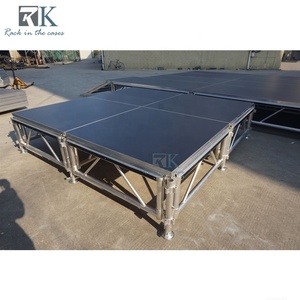 Soporte de escenario de aluminio Plataforma de instalación rápida Escenario resistente para espectáculos - Product Image 2