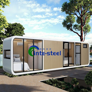 लक्जरी 20 फीट/40 फीट विस्तार कंटेनर मॉड्यूलर प्रीफैब छोटे घरों में छोटे सेब केबिन होटल कैस प्रीफैब - Product Image 6