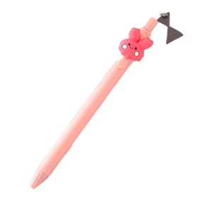 MOQ 100 PCS Personalized Promotional Kids Gift School Stationery Cartoon Cute Plastic 0.5mm Gel <b>Pen</b> Kawaii Design - Product Image 4