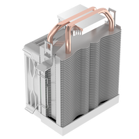 Ventilateur de Refroidissement CPU LOVINGCOOL RGB 90mm, Dissipateur d'Air 2 Caloducs 4 Broches PWM, pour Processeurs Intel LGA2011 1200 1700 115X et AM4