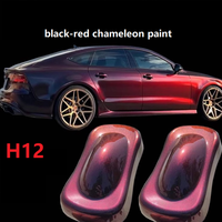 Hyper Shift Spray Chamäleon-Pigment Schwarz-Blau Maßgeschneidertes Metallisches Duochrome-Pulver für Autolackierung