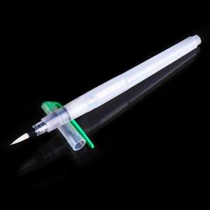 Ensemble de 6 stylos pinceaux aquarelle vides pour artiste, peinture, sac en PVC souple - Product Image 4