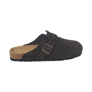 <span class=keywords><strong>Mules</strong></span> et Sabots pour <span class=keywords><strong>Femme</strong></span> en Daim Tout Cuir de Vachette, Pointures US 4-10, Semelle en Liège Confortable, Boucle, Haute Qualité Vente Usine - Product Image 6
