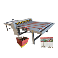 MQJ 2000 Papierverwerkingsmachine voor golfkartonnen doosverdeling, niet-deformerende stanspers, zware verpakkingsmachine