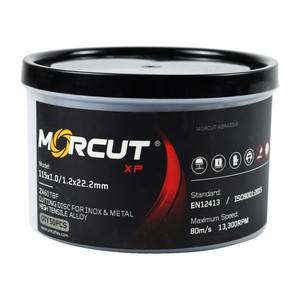 Morcut Pro en12413 115x1.0x22.2mm 4.5 inch cắt kim loại đĩa cắt ifor thép không gỉ - Product Image 5