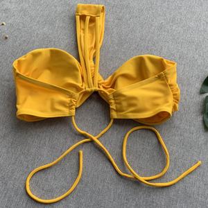 Maillot de bain imprimé pour femme, style australien, en promotion, avec volants, dos nu, coupe haute, logo frontal, séchage rapide, antibactérien - Product Image 5