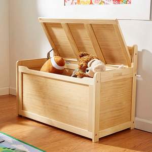 Vente directe en bois enfants meubles jouets organisateur de stockage enfants <span class=keywords><strong>jouet</strong></span> stockage <span class=keywords><strong>coffre</strong></span> pour salon et salle de jeux - Product Image 3