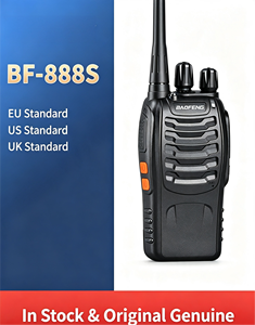 Radio bidirectionnelle portable UHF longue portée BF-888S 430-440 MHz pour entrepôt, hôtel, entreprise, sécurité - Product Image 6