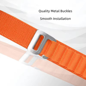 Tali Nilon Olahraga Alpine <span class=keywords><strong>Loop</strong></span> Band untuk Huawei Watch Fit 4 Pro Gelang Jam Tangan Correa Aksesori Pengganti - Product Image 2